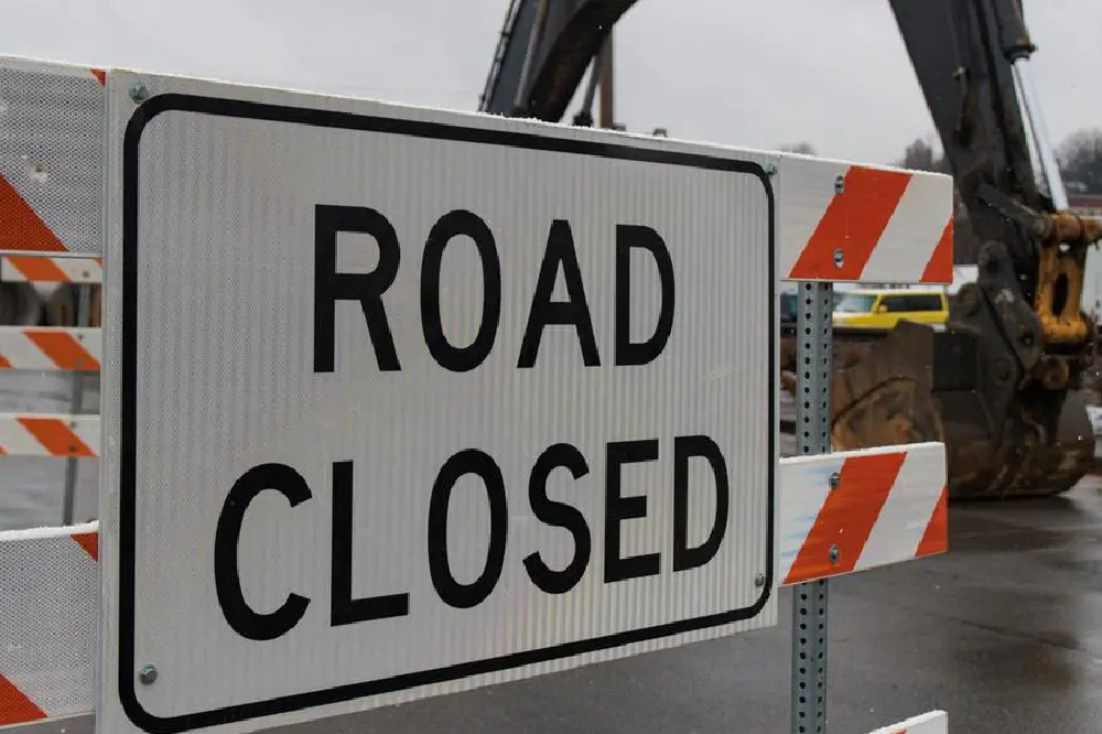 Major Road Closure Alert