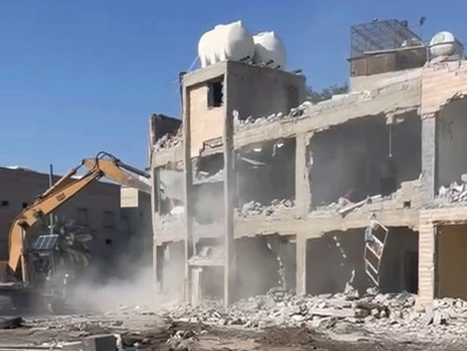 Jleeb Al-Shuyoukh demolition