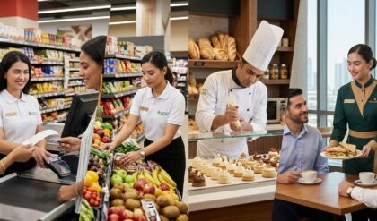 Grand Mart Careers UAE 2026 latest vacancies for cashier, waitress, baker and merchandiser.
