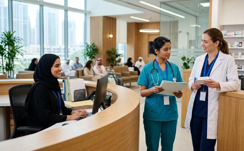 Shifa Al Jazeera Medical Group Careers 2026 – UAE job vacancies in Sharjah and Ajman for nurses, pharmacists, receptionists and other professionals.